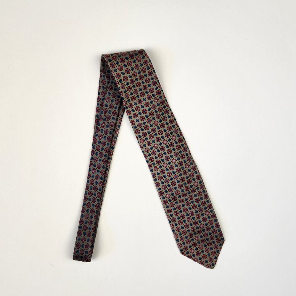 Cable Car Clothiers Robert Kirk 100% Silk Neck Tie *Flawed*
